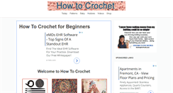 Desktop Screenshot of howtocrochet.org
